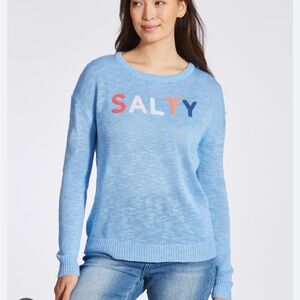 Blue 'Salty' Sweater